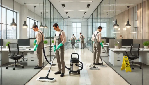 Limpieza de oficinas y locales tras obra